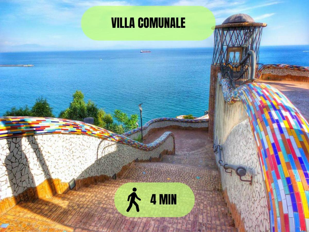 ---5 Minutes From The Sea ---Panorama And A-C Panzió Vietri Kültér fotó